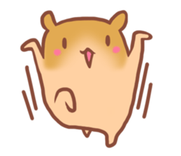 Hamster Don't talk... sticker #3229950