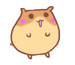 Hamster Don't talk... sticker #3229951