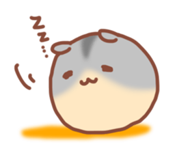 Hamster Don't talk... sticker #3229953