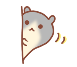 Hamster Don't talk... sticker #3229956