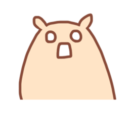 Hamster Don't talk... sticker #3229961