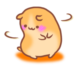 Hamster Don't talk... sticker #3229963