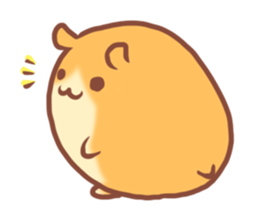 Hamster Don't talk... sticker #3229966