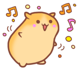 Hamster Don't talk... sticker #3229970