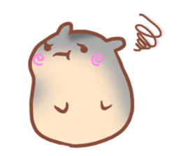 Hamster Don't talk... sticker #3229971