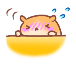 Hamster Don't talk... sticker #3229972