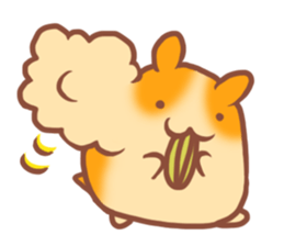 Hamster Don't talk... sticker #3229973