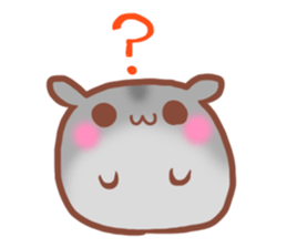 Hamster Don't talk... sticker #3229975