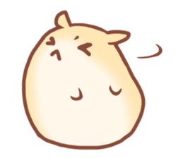 Hamster Don't talk... sticker #3229976