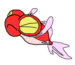 Popeyed Goldfish sticker #3230583