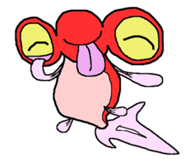 Popeyed Goldfish sticker #3230585