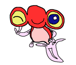 Popeyed Goldfish sticker #3230586