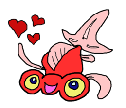 Popeyed Goldfish sticker #3230591