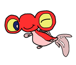 Popeyed Goldfish sticker #3230594