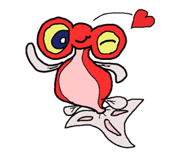 Popeyed Goldfish sticker #3230595