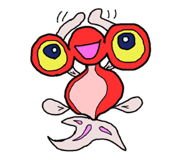 Popeyed Goldfish sticker #3230598