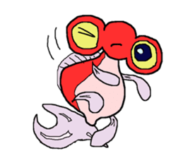 Popeyed Goldfish sticker #3230599