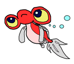 Popeyed Goldfish sticker #3230600