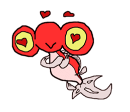 Popeyed Goldfish sticker #3230605