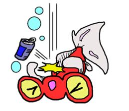 Popeyed Goldfish sticker #3230607