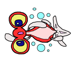 Popeyed Goldfish sticker #3230608