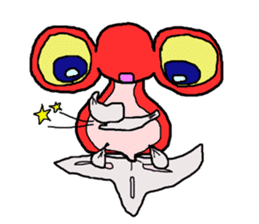 Popeyed Goldfish sticker #3230613