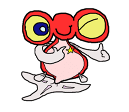 Popeyed Goldfish sticker #3230618