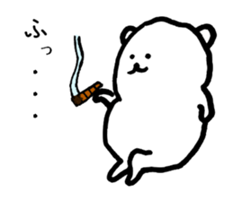 Bear of the sluggard sticker #3230664