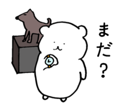 Bear of the sluggard sticker #3230692