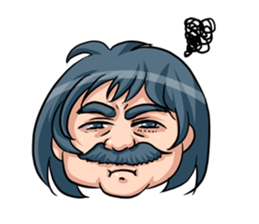 Barbel Maiden bobbed hair version sticker #3230861