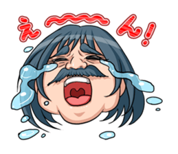 Barbel Maiden bobbed hair version sticker #3230893