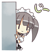 Maid girl YUKANA sticker #3231043