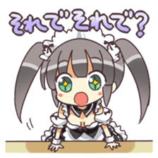 Maid girl YUKANA sticker #3231050