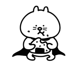 Cat in cape Part2 sticker #3231119