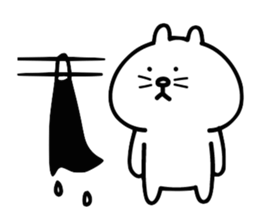 Cat in cape Part2 sticker #3231126