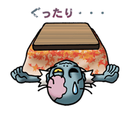 Foot warmer KOTATSU &Zombie sticker #3231150
