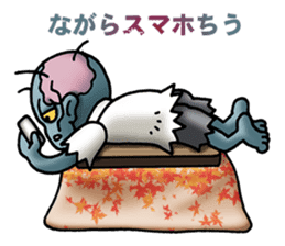 Foot warmer KOTATSU &Zombie sticker #3231159