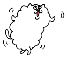 Kawaii! Fluffy cat sticker #3231330