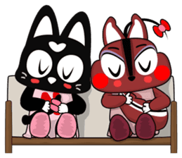 RISSA & NANACY "TICKLE & TICKLE" sticker #3231831