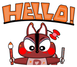 RISSA & NANACY "TICKLE & TICKLE" sticker #3231833