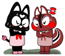 RISSA & NANACY "TICKLE & TICKLE" sticker #3231835