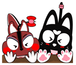 RISSA & NANACY "TICKLE & TICKLE" sticker #3231836