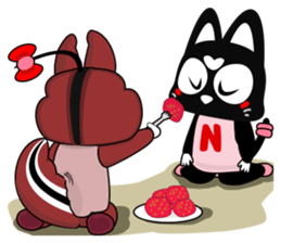 RISSA & NANACY "TICKLE & TICKLE" sticker #3231841