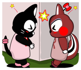 RISSA & NANACY "TICKLE & TICKLE" sticker #3231846