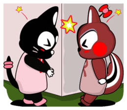 RISSA & NANACY "TICKLE & TICKLE" sticker #3231846