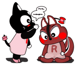 RISSA & NANACY "TICKLE & TICKLE" sticker #3231849