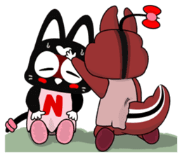 RISSA & NANACY "TICKLE & TICKLE" sticker #3231850