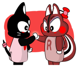 RISSA & NANACY "TICKLE & TICKLE" sticker #3231854