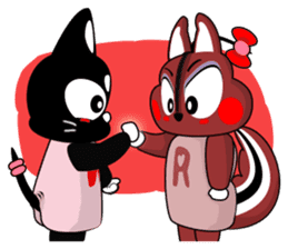 RISSA & NANACY "TICKLE & TICKLE" sticker #3231854