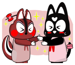 RISSA & NANACY "TICKLE & TICKLE" sticker #3231855